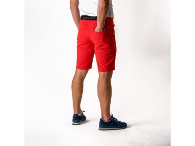Northfinder IZAIAH men&#39;s trekking stretch shorts, red