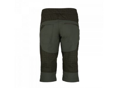 Męskie spodenki outdoorowe BE-3363OR w kratkę, 1-warstwowe DANGELO