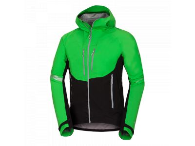 Northfinder DAVIAN bunda, čierna/zelená