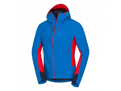 Northfinder men&amp;#39;s hybrid jacket extra stretch PRINCETON bluered