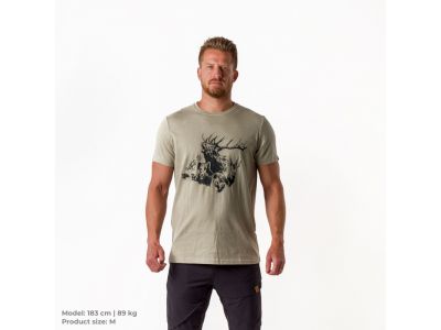 Northfinder BENNIE T-shirt, greengrey