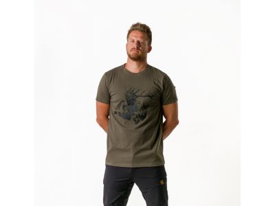 Northfinder BENNIE T-Shirt, schwarzoliv