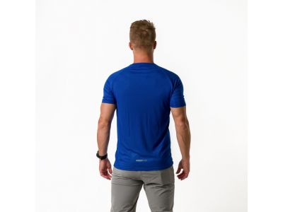 T-shirt Northfinder DILLON w kolorze królewskiego błękitu