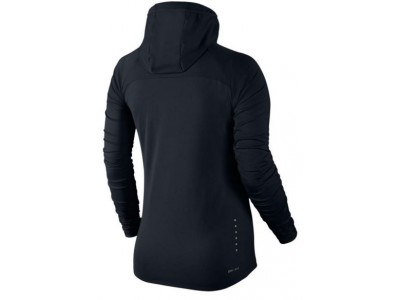 Damska bluza z kapturem do biegania Nike Element w kolorze czarnym