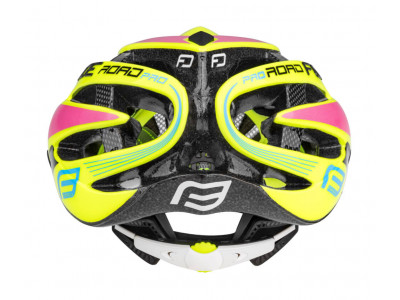 FORCE Road Pro helmet fluo/pink, 54 - 58 cm