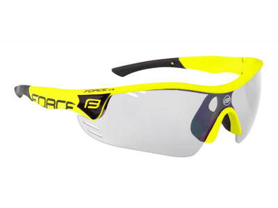 FORCE Race Pro brýle fluo/fotochromatická skla