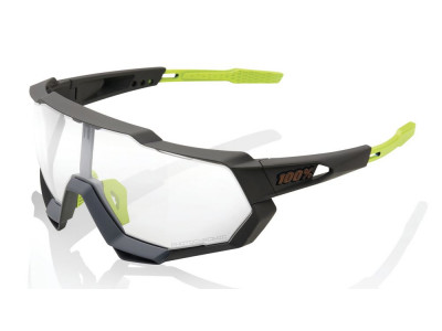 100% Speedtrap soft Tact cool grey - Photochromic lens slnečné okuliare fotochromatické