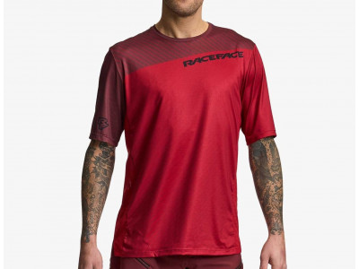 Race Face Indy jersey, dark red