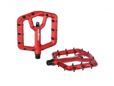 Xpedo Trident Large Pedale, rot