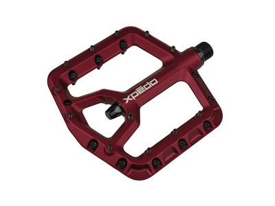 Xpedo Trident Large pedals, red