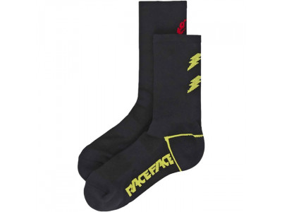 Race Face FNL ponožky, čierna