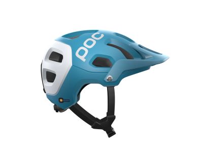 POC Tectal Race SPIN Helm, Basalt Blue/Hydrogen White Matt