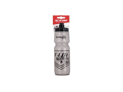 CTM Riders bottle, 0.8 l, smoke/black