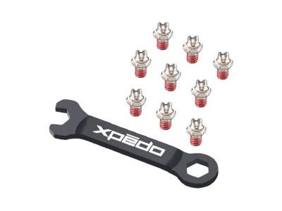 X-pedo Twin sada pinů s klíčem, 50 ks