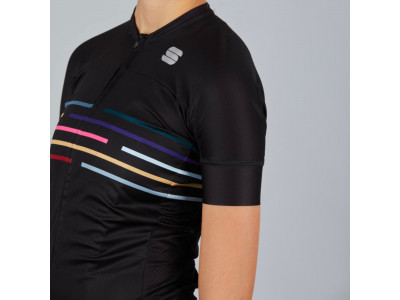 Damska koszulka rowerowa Sportful Vélodrome czarna