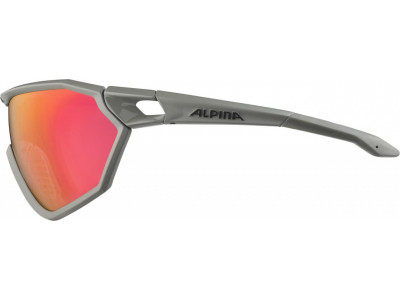 Okulary ALPINA S-WAY QVM+ księżycowo-szare