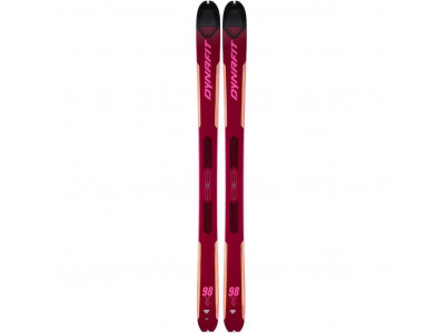 Dynafit Beast 98W free touringové skialpové lyže flamingo / pink