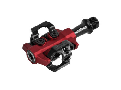 X-pedo CXR pedals, black/red