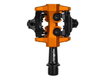 Xpedo CXR SPD pedals, black/orange