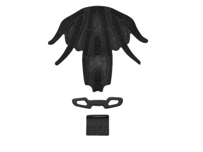 Výstelka přilby Force Rex černá Uni 10 mm
