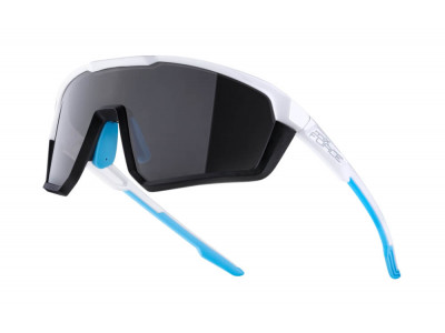 FORCE APEX Brille, weiß/grau, schwarze Kontrastgläser