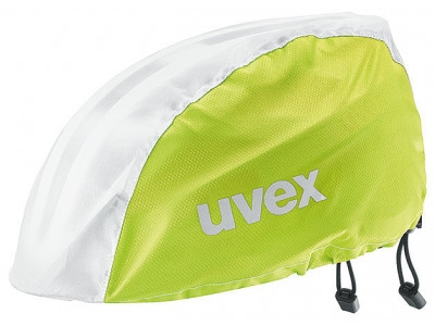 uvex waterproof helmet cover, lime/white