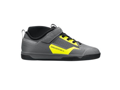 Force Downhill cycling shoes, grey/fluo