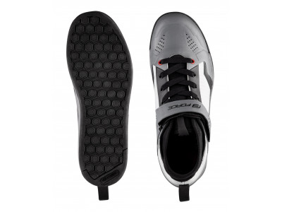 FORCE Downhill kerékpáros cipő, szürke/fekete