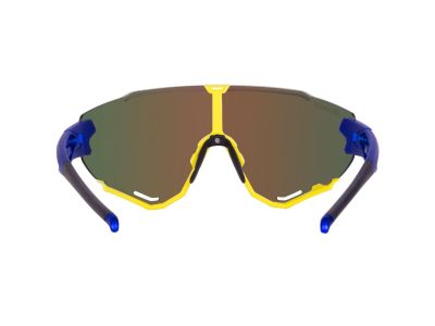 FORCE Creed okulary, niebieskie/fluorescencyjne/niebieskie soczewki lustrzane