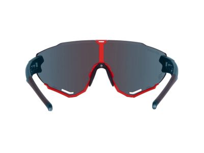 Ochelari FORCE Creed, lentile revo negru/roșu