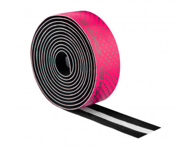 FORCE Eva Dual bar tape, black/pink
