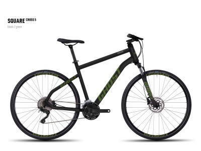 Ghost Square Cross 5 28&quot; (schwarz/grün), Modell 2016