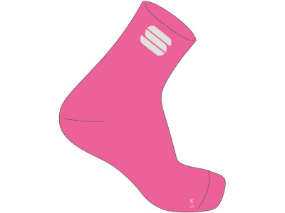 Sportos Matchy női kerékpár zokni, rózsaszín