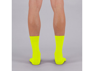 Sportos Matchy zokni, fluo sárga