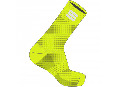 Sportful Matchy ponožky, žltá fluo