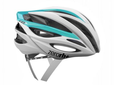 rh+ ZW helmet, gloss white/gloss light blue
