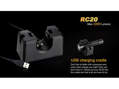 Fenix ​​RC20 rechargeable flashlight 