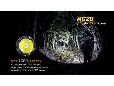 Fenix ​​RC20 rechargeable flashlight 