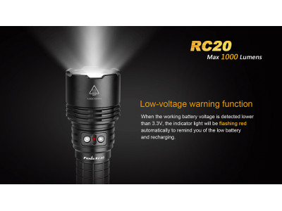 Fenix ​​RC20 rechargeable flashlight 