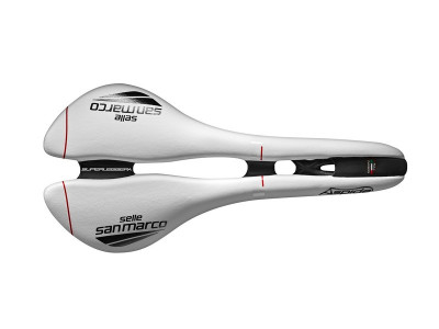 Selle San Marco saddle Aspid Open-Fit Superleggera Narrow White