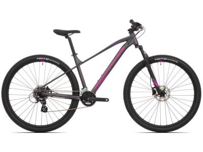 Bicicleta de dama Rock Machine Catherine 10-29, antracit/roz/violet