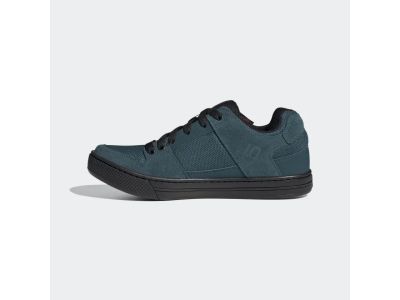 Five Ten Freerider shoes, teal/white/red
