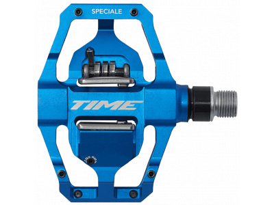 Time Speciale 12 foot pedals blue