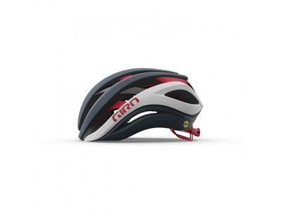 Giro Aether Spherical helma Mat Portara Grey/White/Red vel. M M