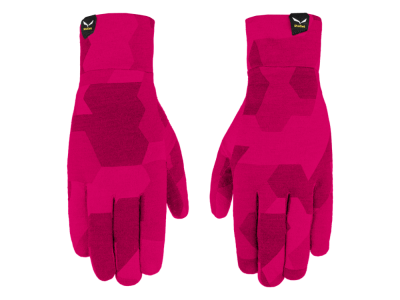 Salewa Cristallo Liner gloves, rhodo camou