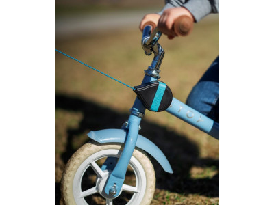Kidreel Haspel für Schleppseil der Kinderfahr- und Laufräder, blau