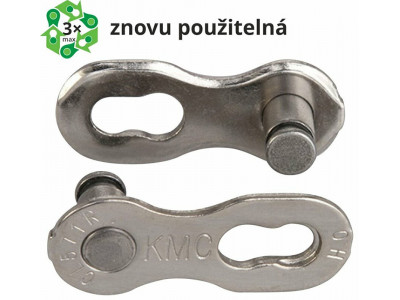 KMC spojovací článek 7/8R EPT Silver 7,1mm, na 7-8sp. řetěz