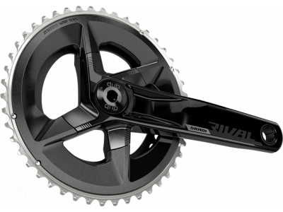 SRAM Rival 2x12 D1 DUB cranks, 170 mm, 2x12, 48/35T, without bearing