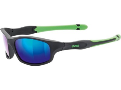 uvex sportstyle 507 Kinderbrille, schwarz matt grün