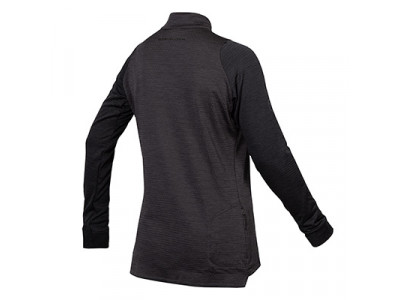 Damska koszulka rowerowa Endura Singletrack Fleece, czarna